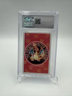 1996 Haunter Poker Playing Cards Red Deck - CGC 10 Gem Mint Pokemon 6 Spades - Image 2