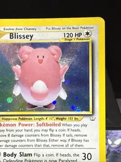 Pokemon Card Blissey 2/64 Holo Rare Neo Revelation Set WOTC Played - Image 2