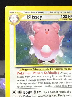 Pokemon Card Blissey 2/64 Holo Rare Neo Revelation Set WOTC Played - Image 3