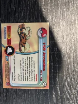 Pokemon Cards: 1999 Topps #58 & 59 Growlithe & Arcanine Holo Cards - Image 5