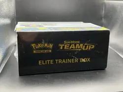 Pokemon TCG Sun & Moon Team Up Elite Trainer Box (ETB) FACTORY SEALED Small Tear - Image 5