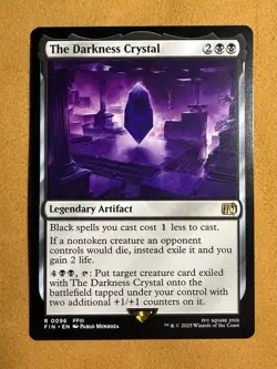 The Darkness Crystal R 96 Regular FINAL FANTASY MTG Card NM - Image 1