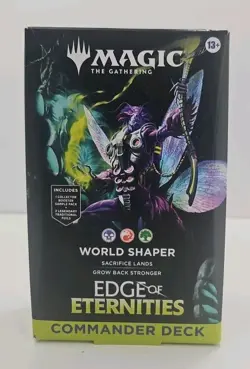 Magic the Gathering Edge of Eternities Commander Deck World Shaper, New Sealed - Image 1