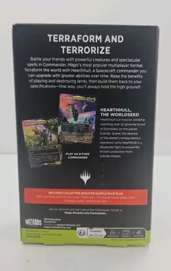 Magic the Gathering Edge of Eternities Commander Deck World Shaper, New Sealed - Image 2