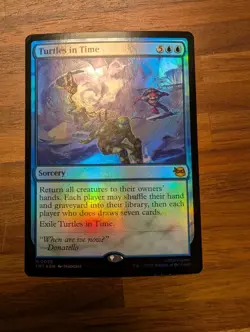 Turtles in Time - MTG TMT prerelease Promo - Image 1