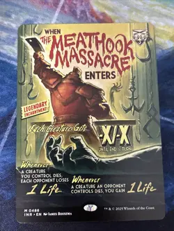 The Meathook Massacre (Showcase) Innistrad Remastered Regular NM-M Unplayed 0486 - Image 1