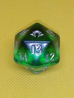 MTG Modern Horizons 3 Bundle Oversized Spindown D20 Life Counter - Image 1