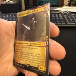 Frodo, Adventurous Hobbit (Showcase Scrolls) Lord of the Rings 461 Foil NM - Image 3