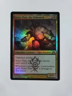 Foil Ruric Thar, the Unbowed Dragon's Maze - Image 1