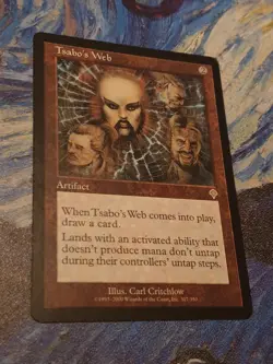 1x TSABO'S WEB - Invasion - MTG - Magic the Gathering - Image 1
