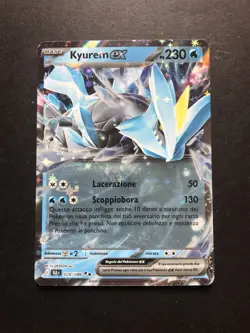 GCC Pokemon Kyurem ex 028/086 Rara ex set Luce Nera Italiano. Near Mint - Image 1