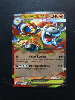 GCC Pokemon Mega Camerupt ex 022/132 Rara ex set Megaevoluzione Ita. Near Mint - Image 1