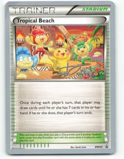 2012 Pokemon, Black & White Promos, #BW50 Tropical Beach 2014 World Champ (b) - Image 1