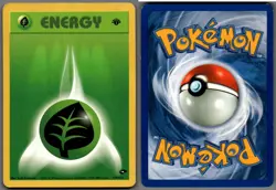 2000 Pokemon, Gym Challenge, #129/132 Grass Energy, 1st Edition, Common (b) - Image 1