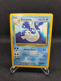 Pokemon TCG Dewgong Base Set 25/102 Regular Unlimited Uncommon - Image 1