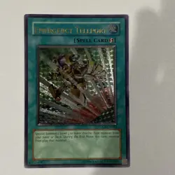 Yugioh Emergency Teleport Ultimate Rare Vlp - Image 1