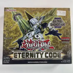 Yugioh Eternity Code Booster Box 1st Edition Sealed! - Image 1