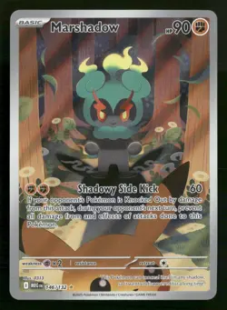 Marshadow - 146/132 - Illustration Rare - Mega Evolutions - Pokemon Card - NM/M - Image 1