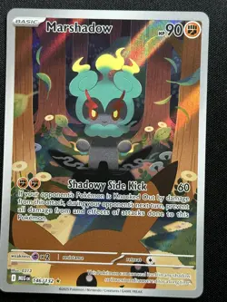 Marshadow Illustration Rare ME01: Mega Evolution 146/132 LP-NM Pokemon Card - Image 1