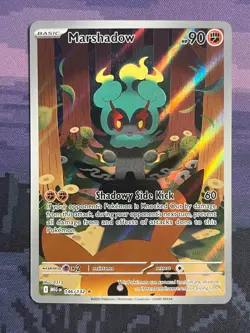 Marshadow 146/132 Pokemon Mega Evolution Illustration Rare Card Near Mint (NM) 1 - Image 1