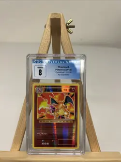 CGC 8 Charizard Reverse Holo 11/108 XY Evolutions 2016 NM/Mint Pokemon TCG #11 - Image 1