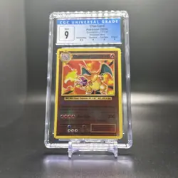 2016 Pokemon XY Evolutions 11/108 Charizard Reverse Holo CGC 9 Blue Label - Image 2