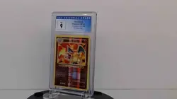 2016 Pokemon XY Evolutions 11/108 Charizard Reverse Holo CGC 9 Blue Label - Image 3