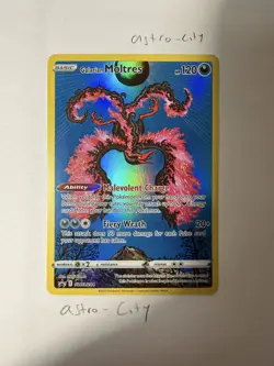 Galarian Moltres Swsh284 Swsh: Sword & Shield Promo Cards Holo Pokemon TCG Card - Image 1