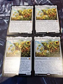Beza, the Bounding Spring Bloomburrow Regular Play Set X4 - Image 1