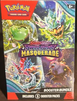 Scarlet & Violet Twilight Masquerade Pokemon Booster Bundle New Sealed - Image 1