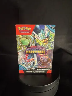 Pokemon TCG Scarlet & Violet Twilight Masquerade Sealed Booster Bundle 6 Pack - Image 1
