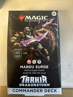 Tarkir: Dragonstorm Commander Deck - Mardu Surge MTG Brand New Sealed - Image 1