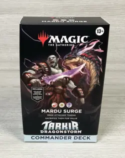 MTG Magic The Gathering Tarkir Dragonstorm Mardu Surge Commander Deck New Sealed - Image 2