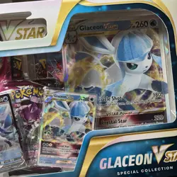 Pokemon TCG Glaceon VSTAR Special Collection Box 5 Booster Packs NEW/Sealed - Image 3