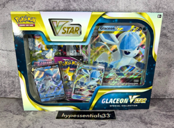 NEW SEALED Pokemon TCG Glaceon VSTAR Special Collection Box In Hand - Image 1