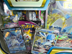 NEW SEALED Pokemon TCG Glaceon VSTAR Special Collection Box In Hand - Image 2