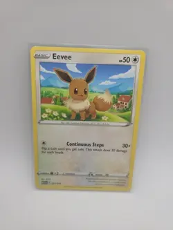 Eevee 2025 McDonald Happy Meal Pokemon Dragon Discovery Card 13/15 - Image 1