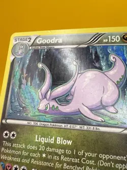 Goodra 60/98 Holo Rare XY - Ancient Origins Pokemon Card 2015 MP - Image 4