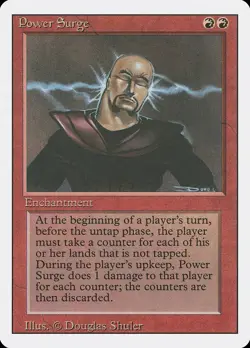 Power Surge Revised NM Red Rare MAGIC THE GATHERING MTG CARD ABUGames - Image 1