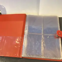 Pokemon Pikachu Red 4-Pocket Plastic Album Binder for Pokemon TCG Trading Cards - Image 2