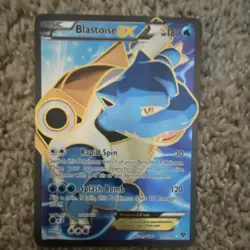 Pokemon TCG Blastoise EX Ultra Rare Foil XY 122/146 180HP Card - Image 1