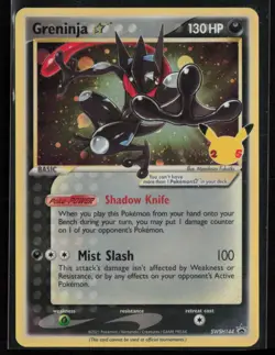 Greninja Star SWSH144 Pokemon SWSH: Sword & Shield Promo Cards Promo NM - Image 1