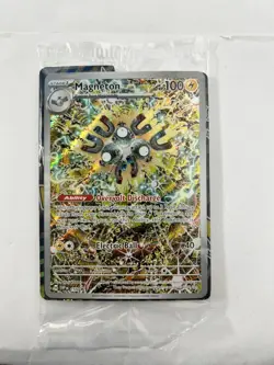 Pokemon TCG Magneton SVP 159 Promo Card Surging Sparks (Sealed) - Image 1