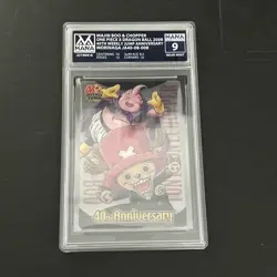 Majin Buu Chopper Dragon Ball One Piece Jump 40th Anniversary Card - Mana 9 - Image 3