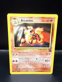 Pokemon Card - Arcanine WoTC Black Star Promo 6 Non Holo L - Image 2