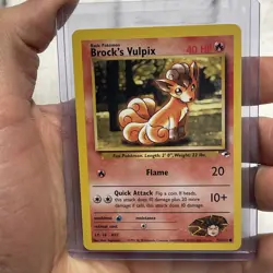 BROCK’S VULPIX - Gym Heroes Set - 73/132 - Common - Pokemon Card - NM Near Mint - Image 1