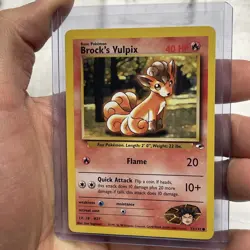BROCK’S VULPIX - Gym Heroes Set - 73/132 - Common - Pokemon Card - NM Near Mint - Image 2