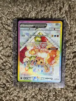 Pokemon TCG Eevee EX 174 Black Star Promo Card from Scarlet & Violet VHTF SSP - Image 3