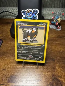 Pokemon TCG Neo Destiny Houndour Card #43/105 Light Play Condition - Image 1