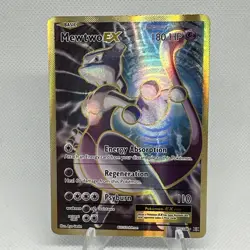 Pokemon TCG Mewtwo EX 103/108 Ultra Rare Holo Card XY Evolutions - Image 1